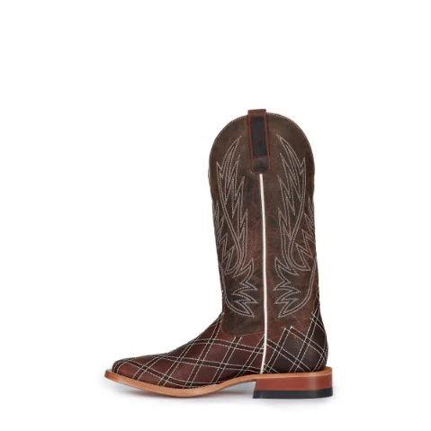 Men's Anderson Bean Horse Power Distressed Brown with Moka Zigza